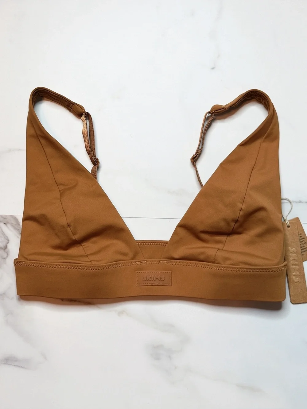 NWT Skims Plunge Bikini Top